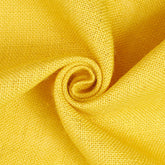 Burlap Standard —Premium Fabric Online—Yellow Color—Sold by The Yard—Width 58"Wide—100% Polyester